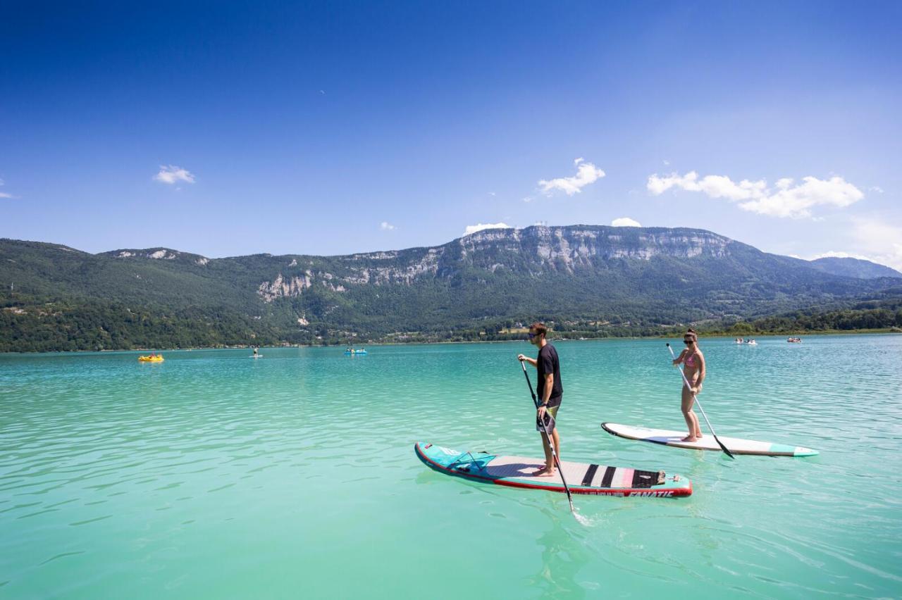 Huttopia Lac D'Aiguebelette Saint-Alban-de-Montbel Exteriör bild